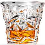 Diamond-Cut Whiskey Glasses