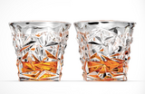 Diamond-Cut Whiskey Glasses